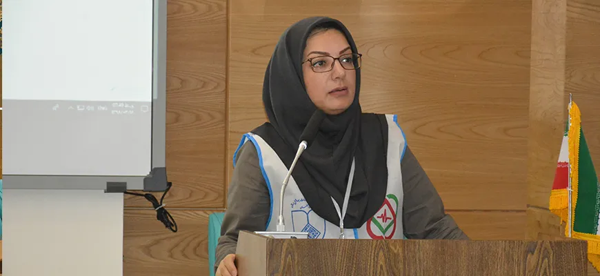 سرکار خانم دکتر حسینخانی کارشناس مسئول گروه بیماری های قلبی عروقی در خصوص "طرح بسیج ملی پیشگیری و کنترل فشار خون" ایراد سخن نمودند و پاسخگوی سوالات حاضرین در جلسه شدند.