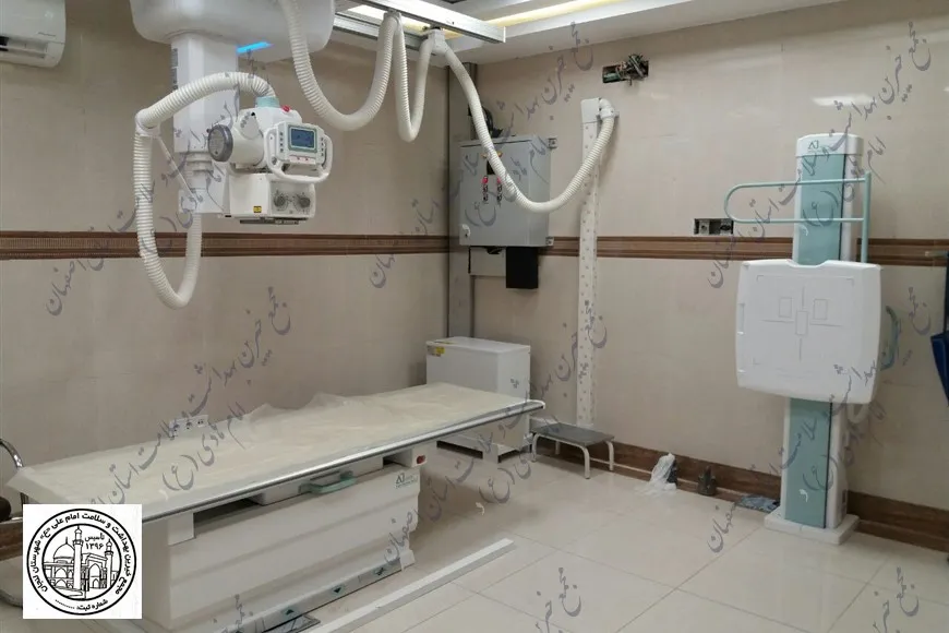 بازسازی رادیولوژی بیمارستان شهدای لنجان