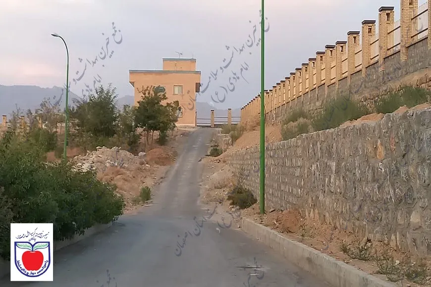 آسفالت جاده پانسیون پزشکان بیمارستان بوعلی