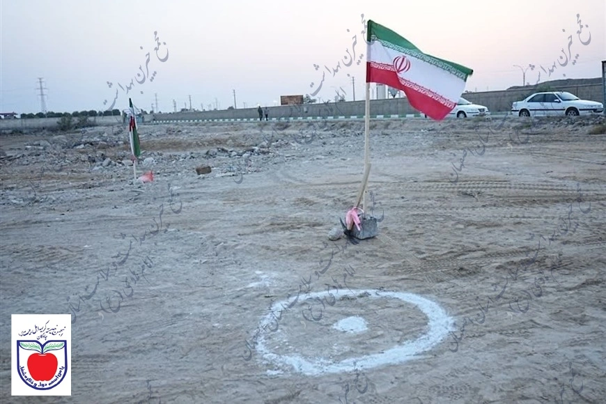 اهداء زمین خانه بهداشت خرسانک