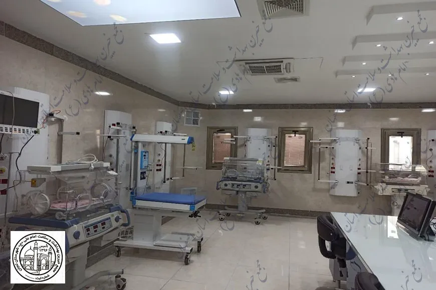 بخش NICU بیمارستان شهدای لنجان